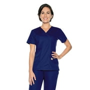 Landau Solid Print Workwear Relaxed Fit Top (Women's) 1 Count 1 Pack