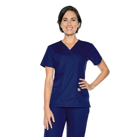 Landau Solid Print Workwear Relaxed Fit Top (Women's) 1 Count 1 Pack