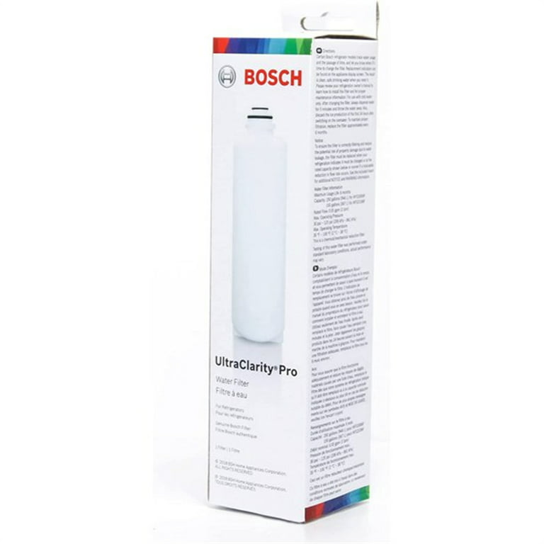 Bosch® Ultraclarity Pro™ Water Filter Bundle with Stainless Steel Cleaner, Yale Appliance
