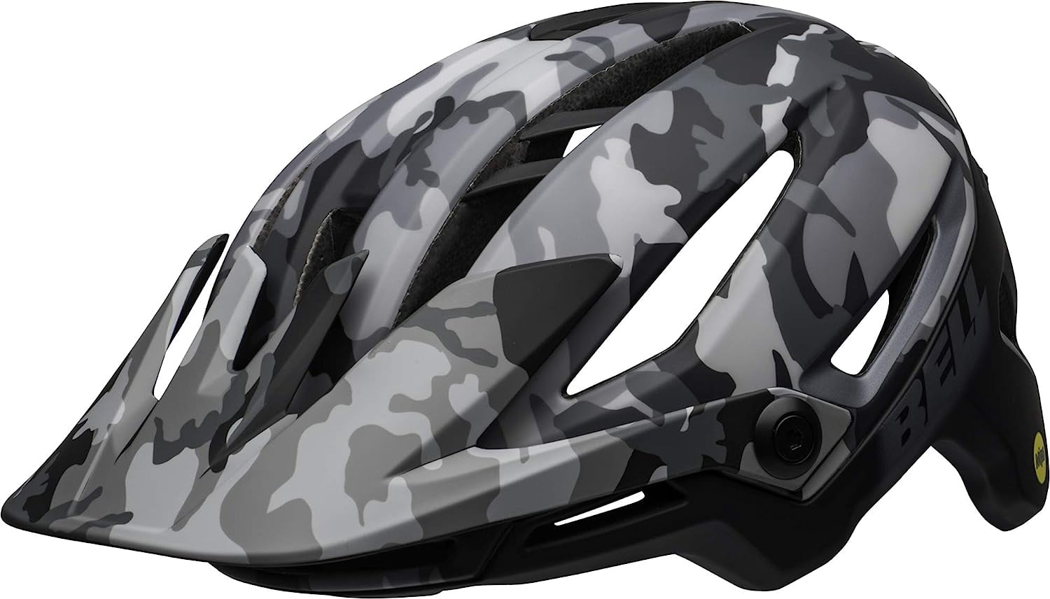 BELL Sixer MIPS Adult Mountain Bike Helmet Matte/Gloss Black Camo (2023) Medium (55-59 cm)