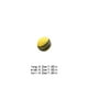 thumbnail image 2 of Wosthever Paquete de 50 pelotas de golf, pelota de entrenamiento oscilante, reemplazo de juguetes para principiantes Golf Amarillo, 2 of 6