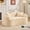 Beige, variant on 67" Glossy Chenille Deep Seat Sofa Bed, Compressed Pull-Out Sofa Bed with Integrated Design, Luxury Pull-Out Sofa Bed with Sponge Spring Filling for Living Spaces, Pink