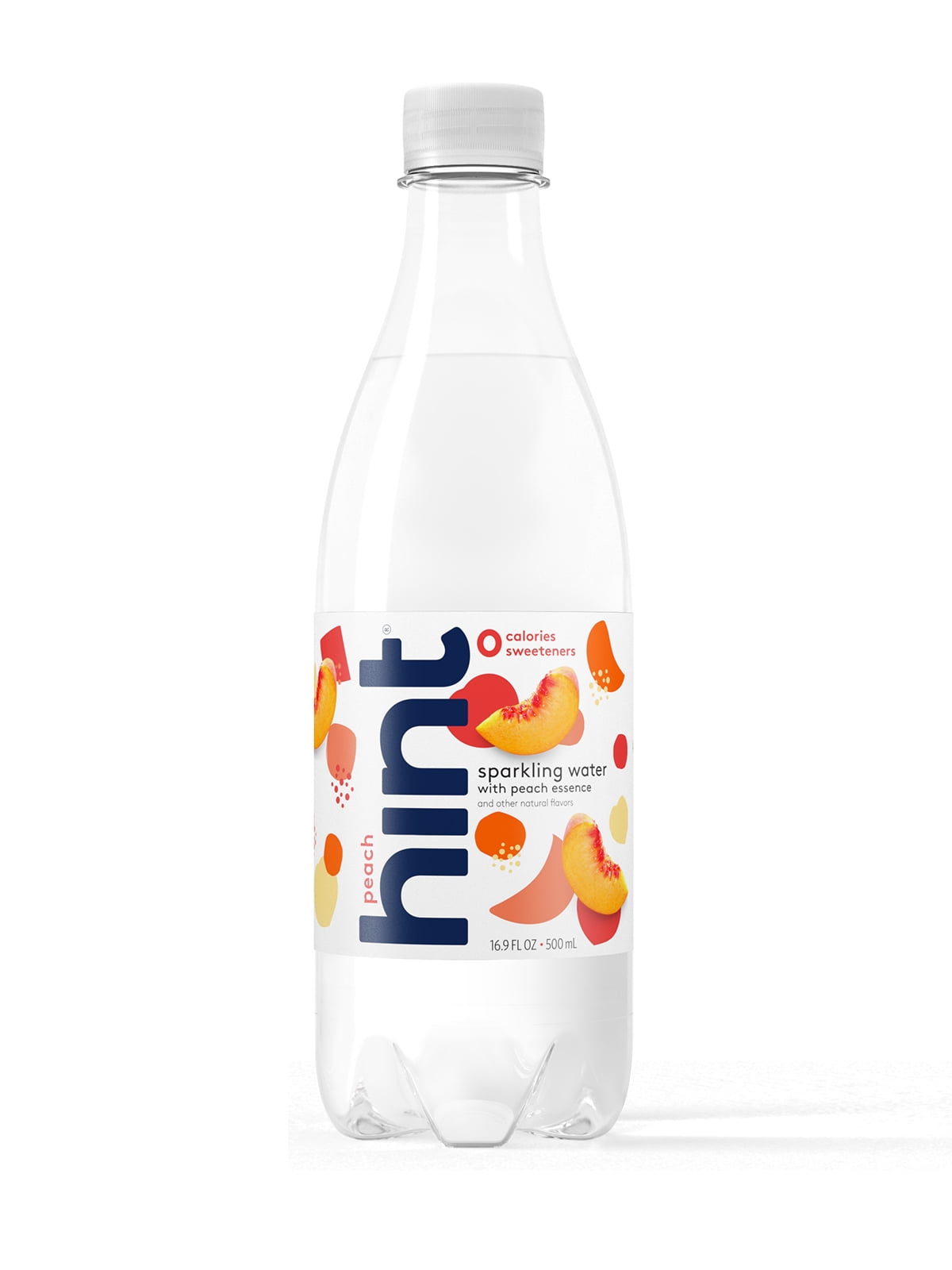 Hint Sparkling Water, Peach, 16.9 Fl Oz, 12 Ct