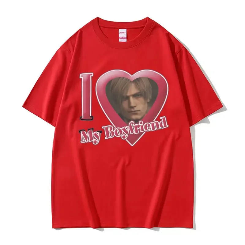 I Love My Boyfriend Leon S Kennedy Graphic T-shirt Women's
