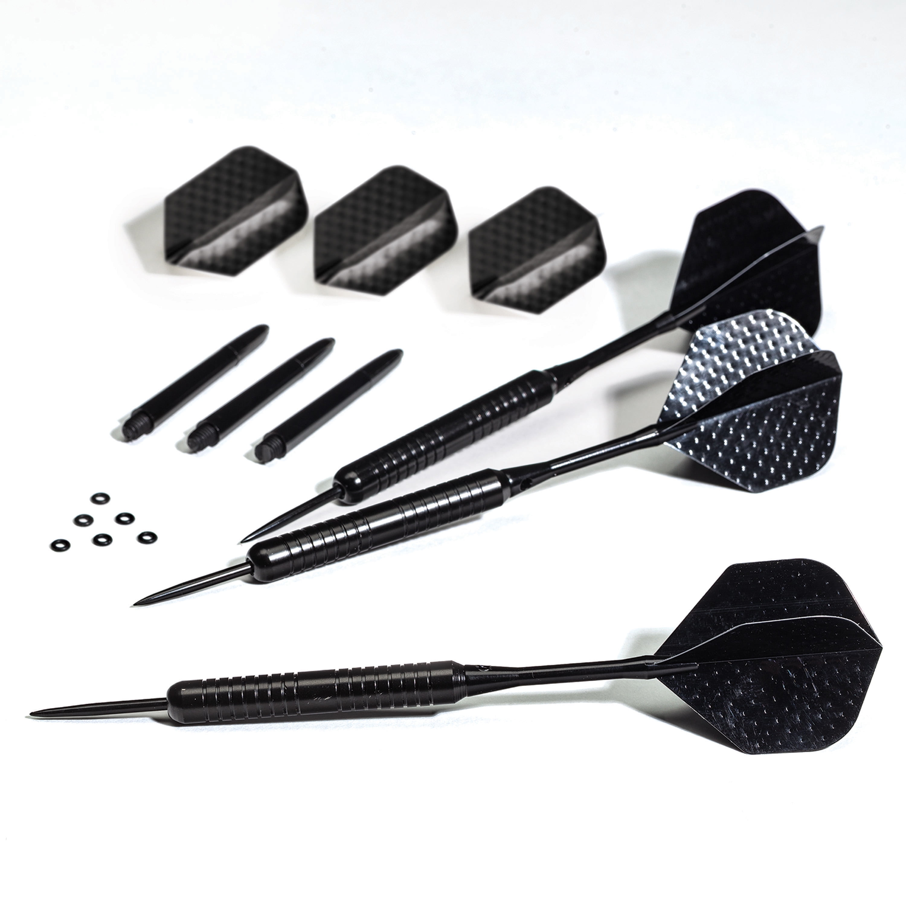 Details about   3Pcs Professional Competition Steel Needle Tip Darts Set With Case Flights Stems 