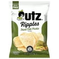 thumbnail image 2 of (3 pack) Utz Ripples Fried Dill Pickle Potato Chips, Gluten-Free, 2.75 oz Bag, 2 of 9
