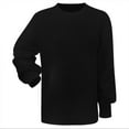thumbnail image 4 of Fashion Knit Sweater Long Sleeve Crewneck Pullover Soft Comfortable Winter Casual Blouse, 4 of 4