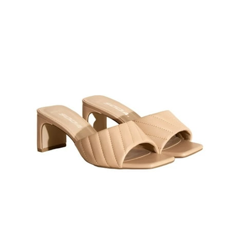 

Womens Shoes Style No. W-Nina Slide Mule Heels
