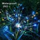 thumbnail image 3 of Luz LED Solar Explosion Light Outdoor Waterproof Garden Peacock Ligh AHeartcove LED221201-0222JD, 3 of 7