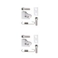 thumbnail image 3 of Redempat Provides Better Engine Filtration Intake Manifold For 20 Inlet Improves Engine Sound Bracket Silver 21.3*23*12.6mm,03L129711AG 2Set, 3 of 6