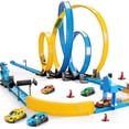 thumbnail image 1 of Set de Pista de Carreras MSKOLER 42 Piezas con 4 Autos para Niños, 1 of 8
