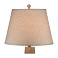 thumbnail image 4 of 360 Lighting Bentley Rustic Farmhouse Table Lamp 29" Tall Brown Leaf Hammered with Table Top Dimmer Off White Empire Shade for Bedroom Living Room, 4 of 6