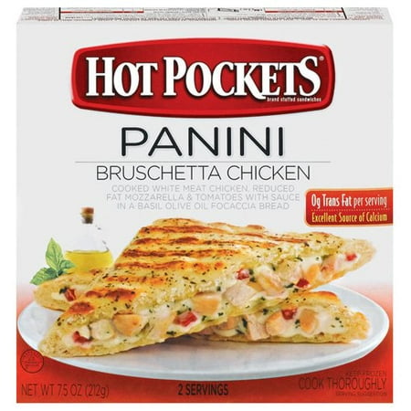 Hot Pockets Chicken Bruschetta Panini