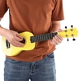 thumbnail image 4 of Juego de ukelele de 21 pulgadas, instrumento orquestal de cuerda suave y brillante para principiantes, color amarillo, 4 of 5