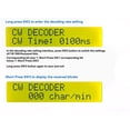 thumbnail image 4 of Upgraded CW Morse Code Decoder DIY Kit with Digital LCD CW Trainer Morse Code Decoder DIY Electronic Component Kit,1 x decoder kit,Random, 4 of 7