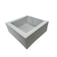 thumbnail image 1 of Caja Chica Para Pastel SimplePack Blanca 22x22x9.6 Cms C/10 Cajas, 1 of 2