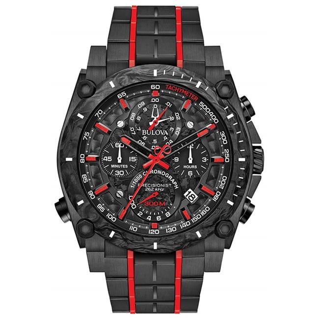 Bulova 98B313 Precisionist Chronograph Black Stainless Steel  display picture 3