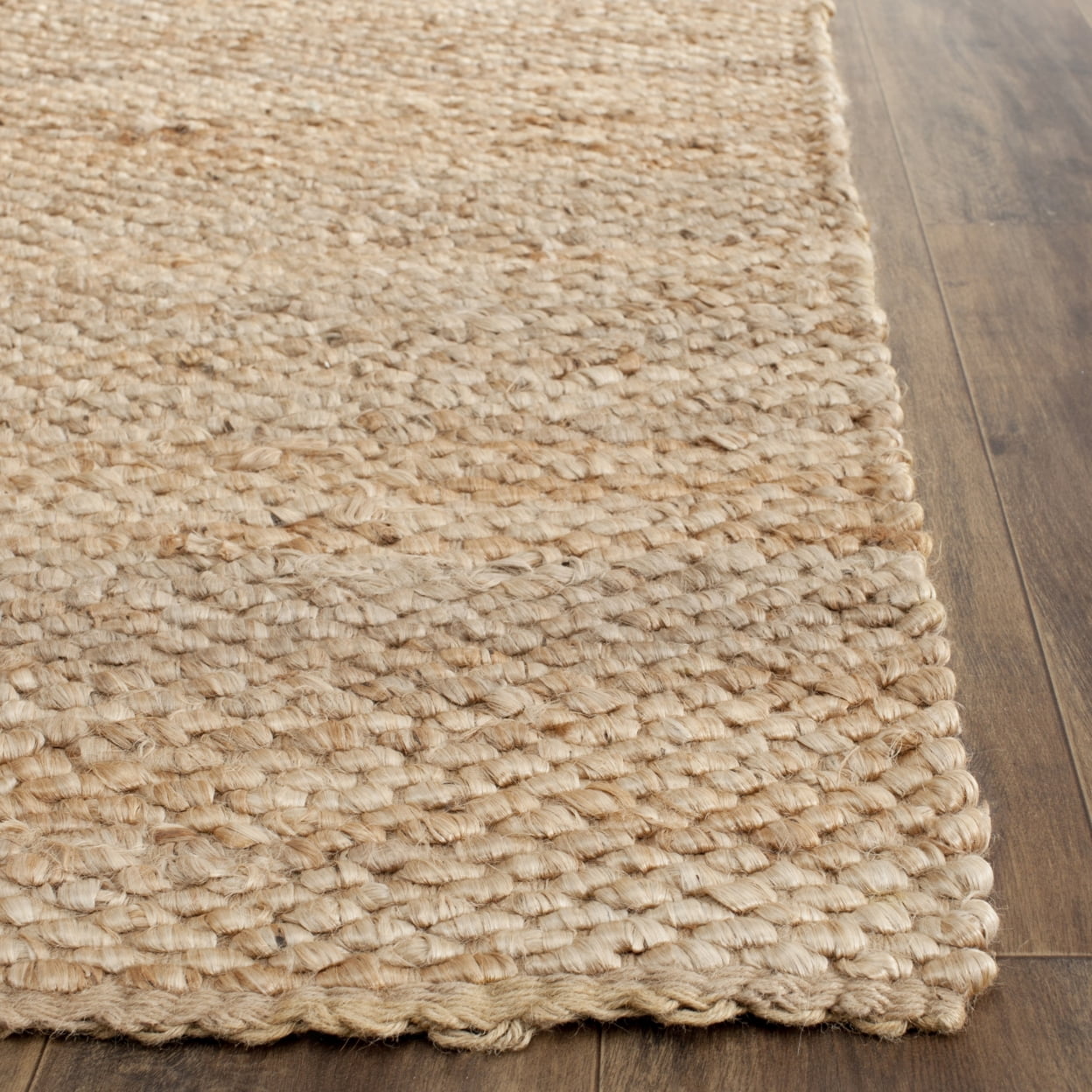 SAFAVIEH Natural Fiber Bryon Braided Jute Runner Rug, Natural, 2'6" x 8'