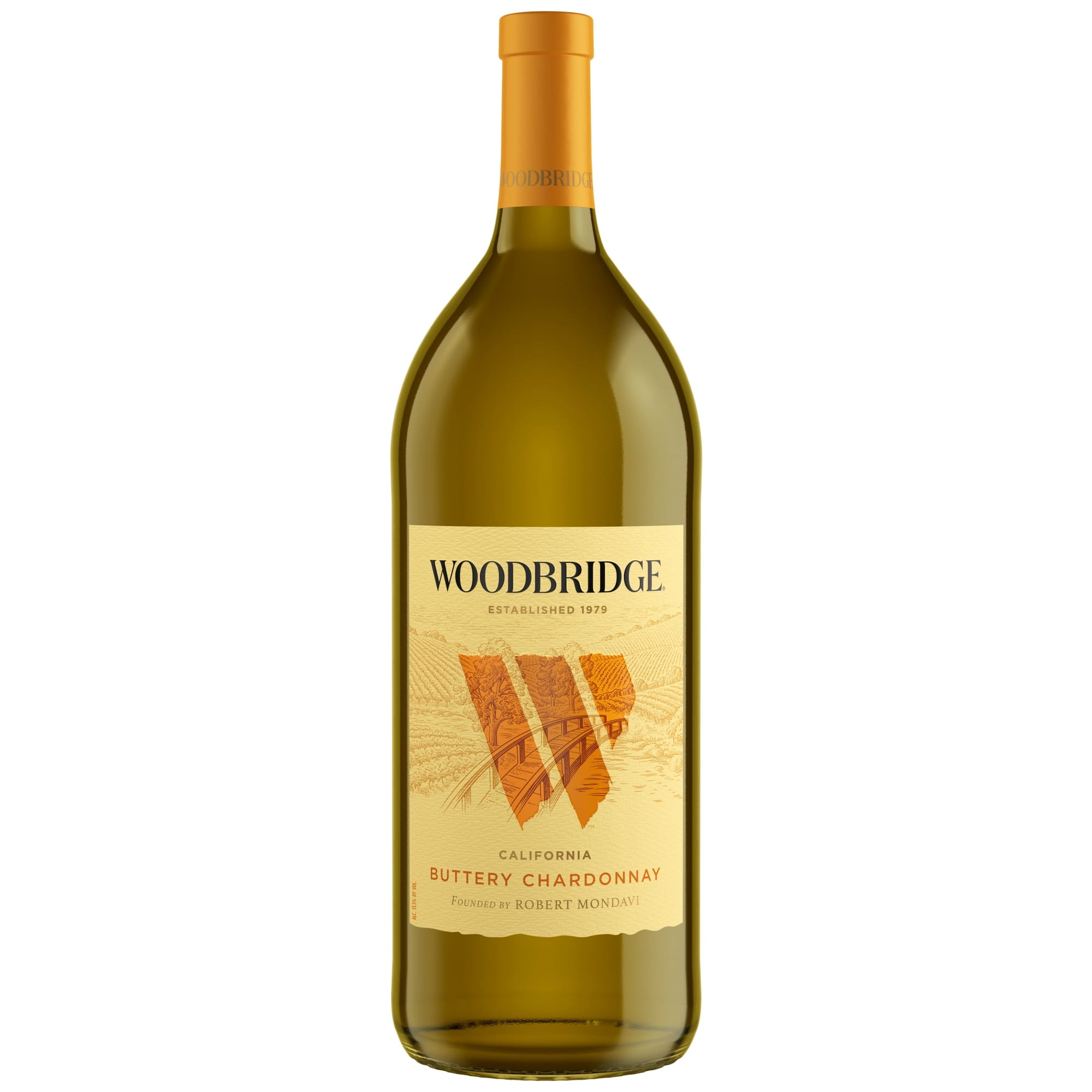 Woodbridge Buttery Chardonnay, White Wine, 1.5 L