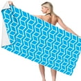 thumbnail image 2 of Serviette de Plage en Microfibre Sans Sable pour Piscine Gym, 2 of 6