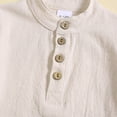 thumbnail image 6 of LYMAYTER Toddler Kids Pullover Short Sleeve Top Summer Casual Short Sleeve for Infant Baby T-Shirt Tee 6 Months to 4 Years, 6 of 7