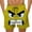 hgg045-Yellow, variant on Yaoyar Men's Funny Printed Beach Swim Trunks Quick Dry with Drawstring Waist Pockets, Breathable Lightweight Summer Holiday Casual Shorts