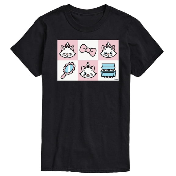 Disney - The Aristocats - Marie Grid - Men's Short Sleeve Graphic T-Shirt