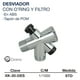 thumbnail image 2 of Desviador De Flujo Agua Para Regadera De Mano Oring Y Filtro, 2 of 3
