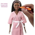 thumbnail image 5 of Barbie Face Mask Spa Day Playset, Brunette Doll & 10+ Accessories Including Puppy, Mask Mold & Dough, 5 of 7