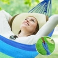 thumbnail image 4 of PPgejGEK Garden Hammocks Comfortable Fabric Hammocks With Tree Straps For Hanging Sturdy Hammocks Up To 660lbs Portable With Travel Bag For Camping Outdoor Reduced Price, 4 of 4