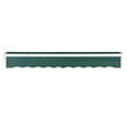 thumbnail image 5 of Awntech 18' x 10' Maui Manual Manual Patio Retractable Awning Acrylic Fabric, Forest, 5 of 7