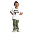 thumbnail image 3 of Worlds Okayest Son Funny Children Youth T Shirt Tee Boys Infant Toddler Brisco Brands 18M, 3 of 4