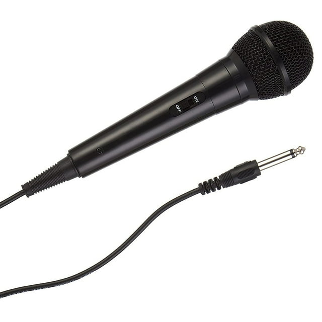 Micrófono de mano con cable para escenario, micrófono, altavoz, portátil, en casa, karaoke, reproductor de canto, máquina Vogacara EL4934-00B