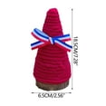 thumbnail image 2 of Bfogop 4th of July Cone Trees Red White Blue Glitter Table Tree Decor Independence Day Cone Ornaments Patriotic Table Centerpiece for Memorial Day Party Veterans Home Shelf Kitchen, 2 of 5