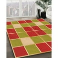 thumbnail image 2 of Ahgly Company Indoor Round Patterned Lava Red Area Rugs, 3' Round, 2 of 6