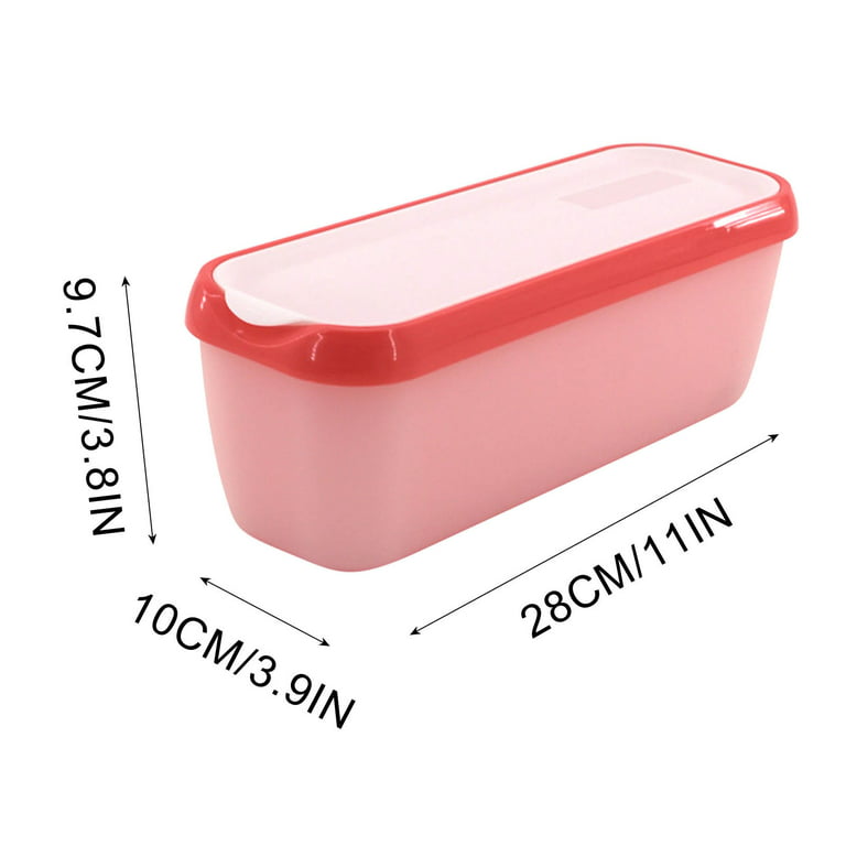 YZHM Ice Cream Containers for Homemade Ice Cream Reusable Ice