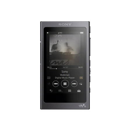 Sony NWA45/B Walkman with Hi-Res Audio and Digital Noise-Cancelling (Black)