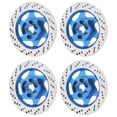thumbnail image 3 of Adaptador hexagonal de Metal de disco de freno de coche RC de aleación de aluminio Universal 4 Uds para coche de Control remoto 1/10 azul oscuro, 3 of 10