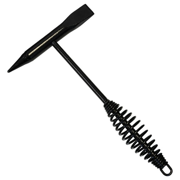 Dual-Head Chipping Hammer with CoolHand Spring Steel Handle