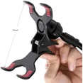 thumbnail image 3 of Soporte para teléfono móvil, soporte para teléfono móvil, soporte de cuello de cisne, soporte universal para smartphone, teléfono móvil, tableta, rotación de 360° (negro)., 3 of 5