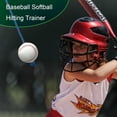 thumbnail image 6 of Baseball Swing Hitting Trainer Pro - Adjustable Pendulum Ball System with Secure Locking Anchor | Improve Batting Accuracy & Power| Dual-Mode Tee + Front Toss Drills for Youth/Adults, 6 of 6