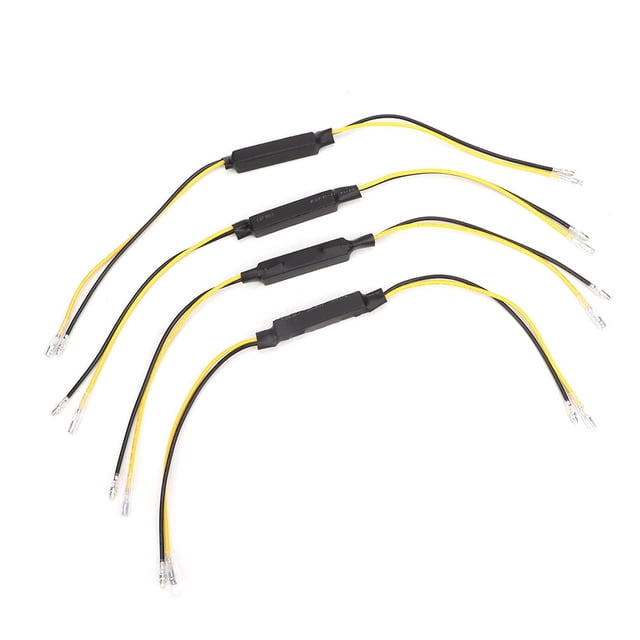 4PCS 12V-24V 20W motocicleta LED indicador de señal de giro resistencia de carga LED decodificador Jadeshay A