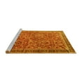 thumbnail image 2 of Ahgly Company Machine Washable Indoor Rectangle Persian Yellow Traditional Area Rugs, 2' x 4', 2 of 4