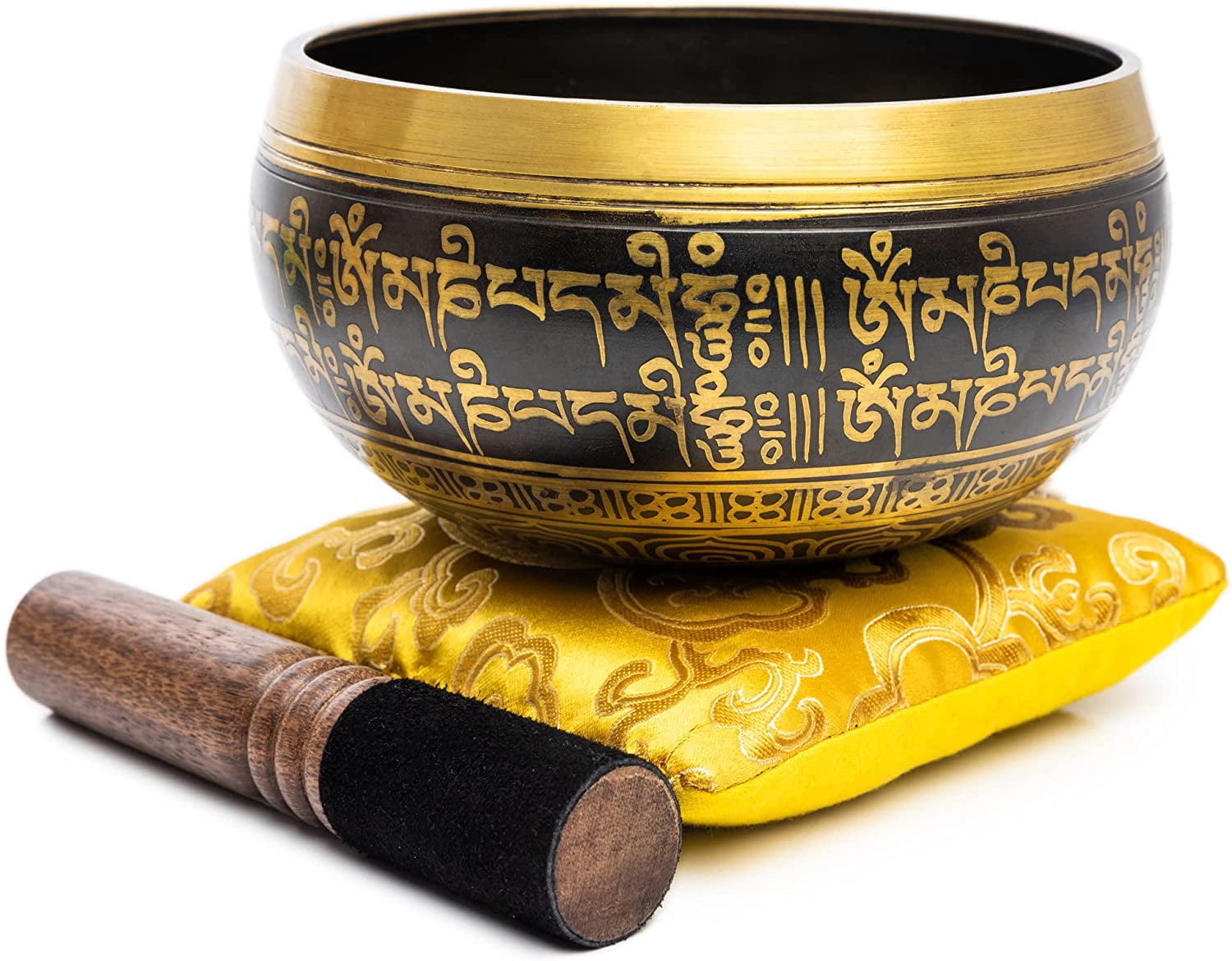Tibetan Singing Bowl Set Easy To Play Authentic Handcrafted For