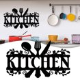 thumbnail image 1 of Clearance! Itchen Wall Decor Rustic Kitchen Wall Sign Black Kitchen Wall Sign Country Farmhouse Your Home Decoration For Dining Room Kitchen Decor, 1 of 8