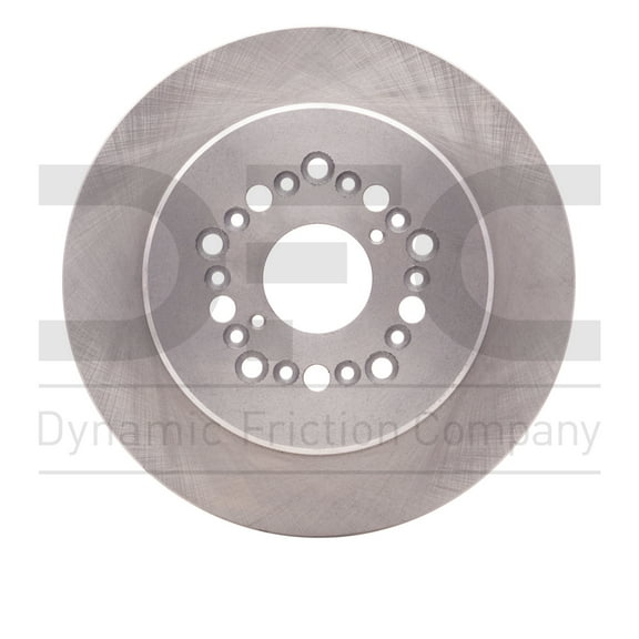 Rear Dynamic Friction Company Disc Brake Rotor 600-75006 (1) For 1992-2000 Lexus SC400, 1993-1997 Lexus GS300, 1993-1998 Toyota Supra, 1993-2000 Lexus LS400, 1999-2000 Lexus SC300