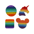 thumbnail image 3 of HDTech Rainbow Fidget Bubble Toys (Unicorn, Square, Circle, and Disney Mickey Head) for Kids, 3 of 5