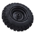 thumbnail image 3 of 4.10-6 Rear Wheel Tire, Puncture Resistant Rear Wheel Rim Tyre Sturdy Anti Slip Surface Rubber  for ATV Quad Mini Bike Go Kart, 3 of 7