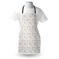 thumbnail image 4 of Pastel Apron, Butterflies and Round Shapes, Unisex Kitchen Bib with Adjustable Neck for Cooking Gardening, Adult Size, White Blush Pale Blue, by Ambesonne, 4 of 4