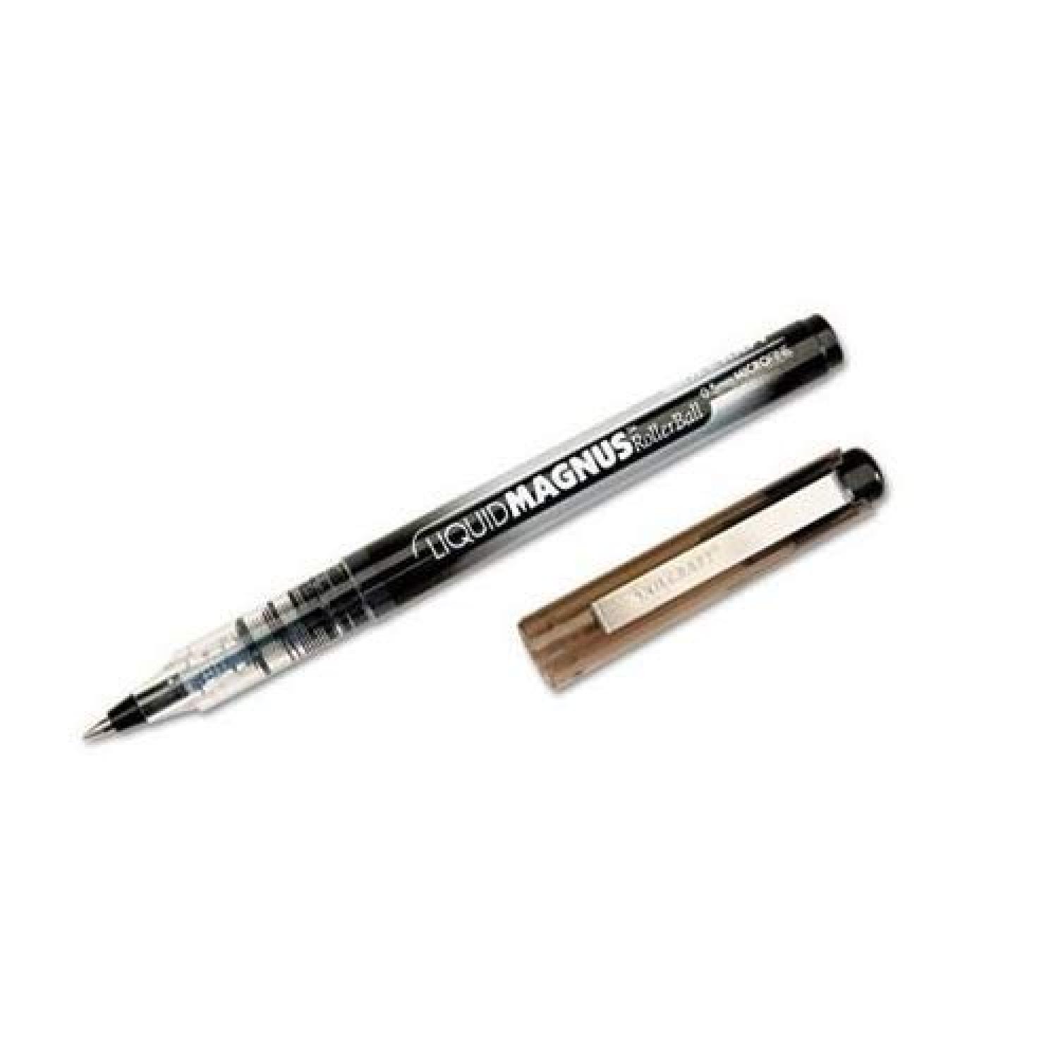 Liquid Magnus Rollerball Pen Micro Point Arrowhead 0.5mm Black